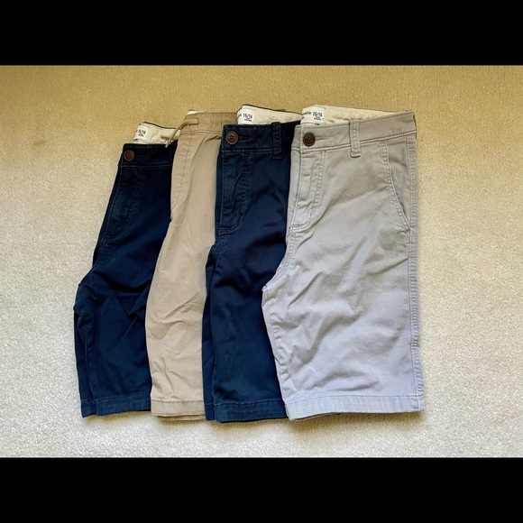 abercrombie kids Other - Abercrombie Kids 4 Pairs Chino Shorts